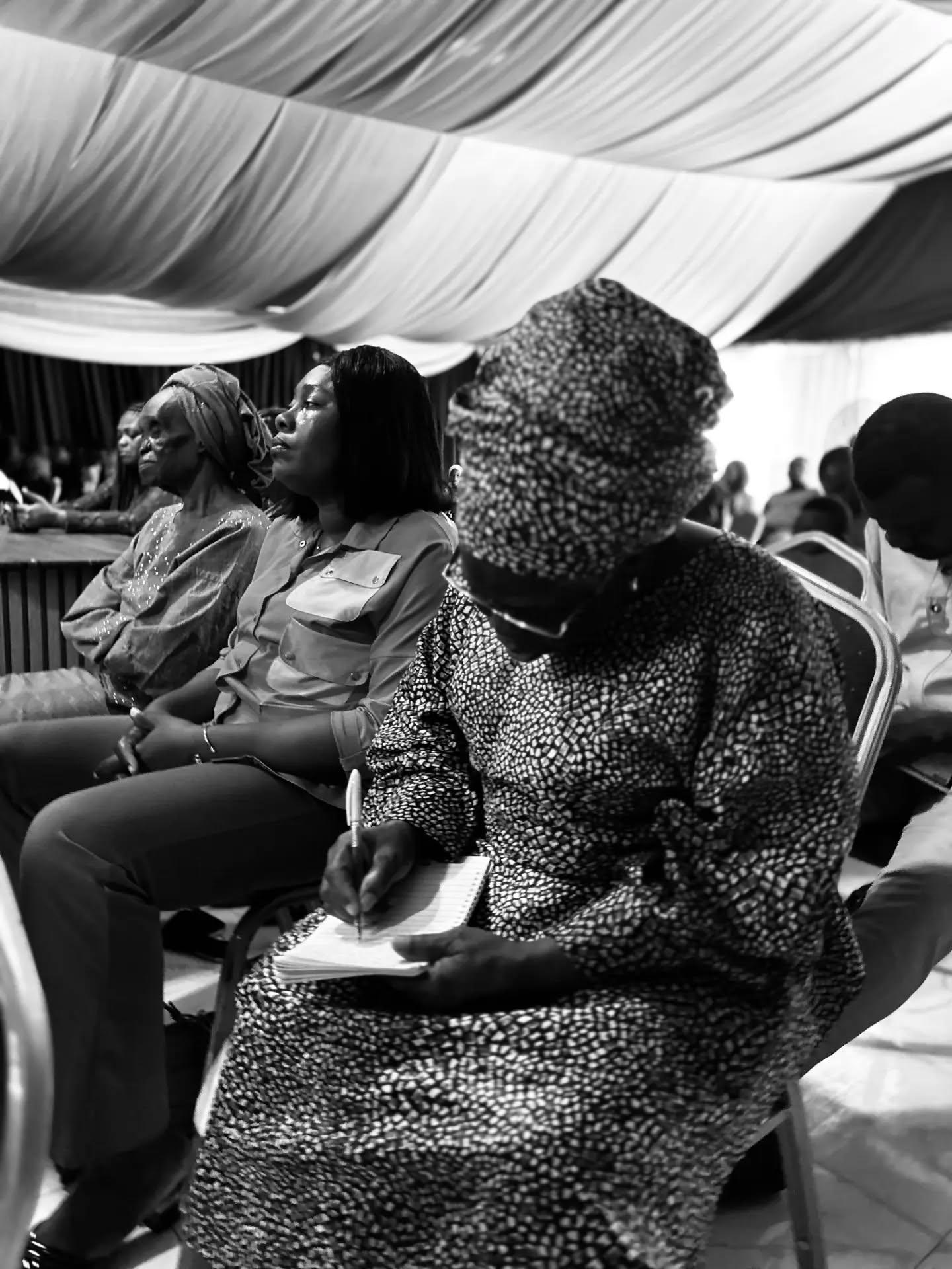 Congregation gathered in worship at The House Of God Ministry